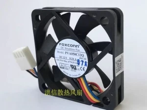 FOXCONN 5010 PVA050C12Q-P01-AE DC12V 0.24A 5CM 4-Pin PWM Silent Cooling Fan - Picture 1 of 4