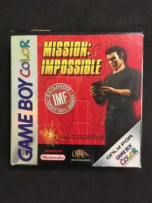 Mission Impossible Nintendo Game Boy Color Gameboy Pal Ita Esp Used Complete - Image 1 of 4