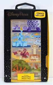 Disney Otterbox Symmetry Series 4 Parks Apple Iphone 7/8 Plus Cellphone Case NEW - Picture 1 of 1