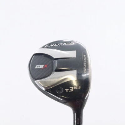 Madera de calle Tour Edge Exotics CBX T3 16,5 grados HZRDUS Project X X-Stiff C-125058 Foto 1 de 4