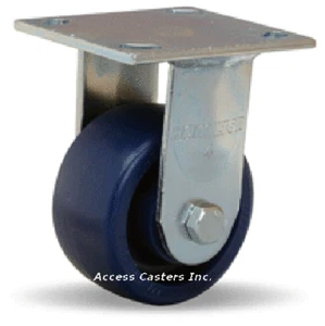 Rueda de placa rígida de servicio medio Hamilton de 4"" x 2"" rueda de elastómero - Imagen 1 de 2