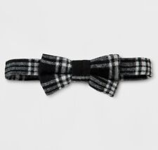 Boys Toddler Cat & Jack Black & White Bow Tie One Size Fits All (2179)