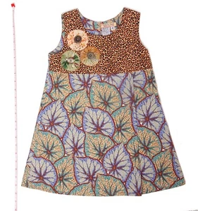 Girl's Party Dress w Applique Girl's Size 4 Special Occasion Boutique Style - Picture 1 of 7