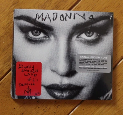 MADONNA FINALLY ENOUGH LOVE "#1's REMIXED" [NEW CD] 2022 WARNER HYPE STICKER - Image 1 of 4