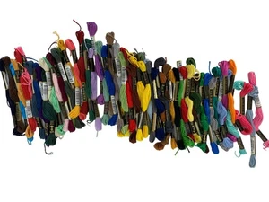 ANCHOR 100% Cotton Embroidery Floss Cross Stitch Threads Mixed Colors FT530 Lot - Picture 1 of 5