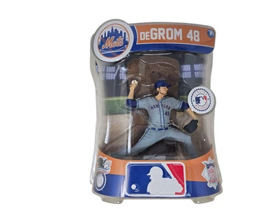 Figura Dragón Jacob DeGrom New York Mets Importaciones MLB Serie 9 Sellada Nueva Foto 1 de 2