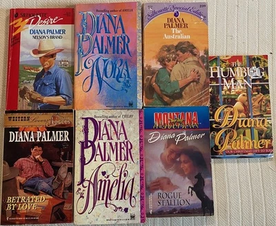 Diana Palmer Lot of 7 Western Romance Novels (7 Book Lot) Paperback GOOD - Image 1 of 2
