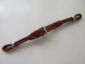 Cordette Cocktail Tawny Brown vintage 1950's leather watch band strap - S - Picture 1 of 4
