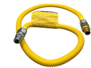 Brasscraft Thermo Überflussventil Gasanschluss Edelstahl gelb 1/2" - Bild 1 von 12