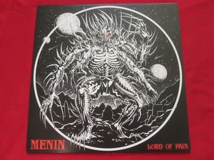 Menin Lord of Pain Vinyl Record 12" 45 EP Metal, Limited - Bild 1 von 5