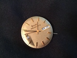 Reloj De Colección Bulova Accutron 2783.10 Día Fecha Movimiento Tono Dorado Diamante En Esfera - Imagen 1 de 6