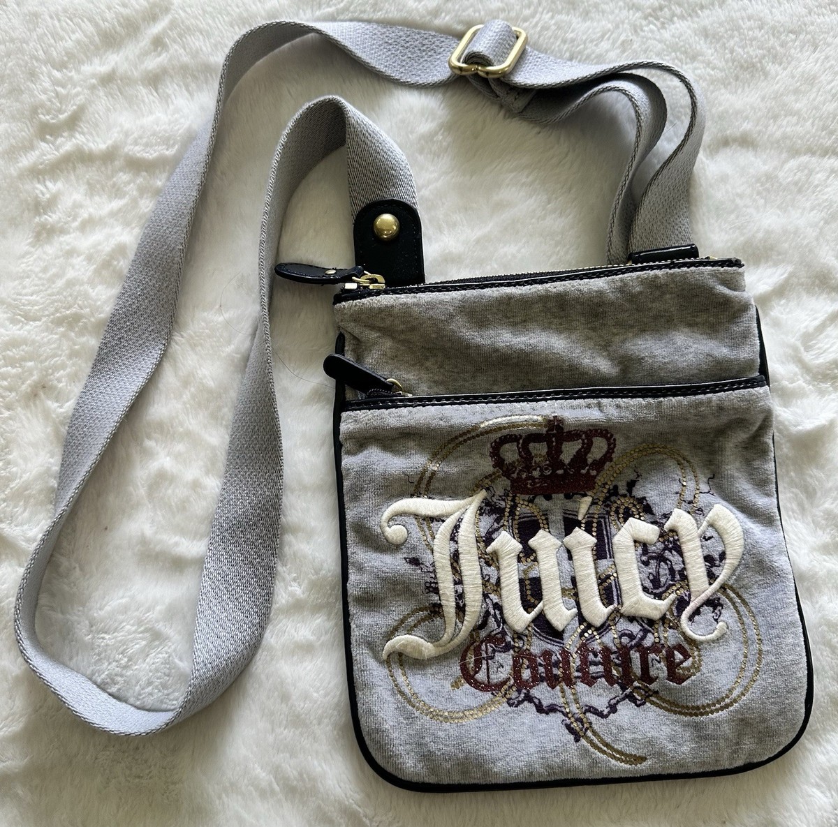 【JUICY COUTURE】Iris メタリック ポーチ クロスボディ トート Juicy Couture Iris Metallic S Crossbody bag imitation
