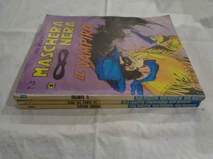 LOTTO FUMETTI MASCHERA NERA 3 PEZZI EDITORIALE CORNO ANNO 1977/78 - Imagen 1 de 3