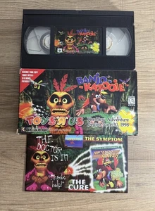 Vintage 1998 Rare Banjo-Kazooie Promo Nintendo 64 Toys R Us N64 Exclusive VHS - Picture 1 of 8