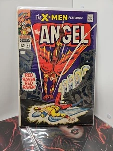 X-Men #44 - 1° App Corvo Rosso e Origine dell'Uomo venuto dal ghiaccio Marvel Comics 1968 - Foto 1 di 7