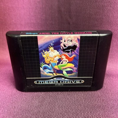 Sega Mega Drive Spiel Ariel The Little Mermaid PAL - nur Modul - Bild 1 von 4