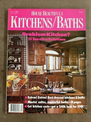 House Beautiful’s Incredible Kitchens/Baths Magazine Fall 1988 - Image 1 of 3
