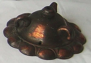 VINTAGE CEILING LIGHT HOOKS ROSE - Picture 1 of 3