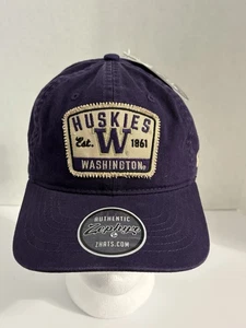 Washington Huskies Zephyr Adjustable Fitted Stretch Hat - Picture 1 of 4