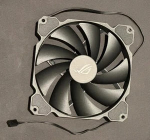 ASUS ROG 140mm case fans 3 Pin Black Strix Helios GX601 A1425L12S - Picture 1 of 2