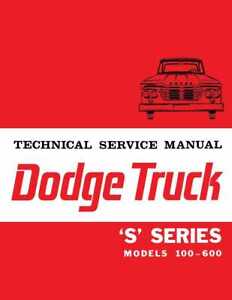 Service Manual for 1964 Dodge Truck