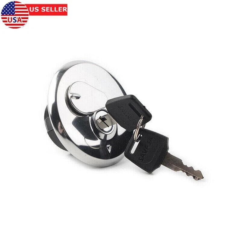 Fuel Gas Tank Cap Lock Cover For Suzuki GN125 125E 250 400T DR125 250 GS750 550 - Image 1 of 4