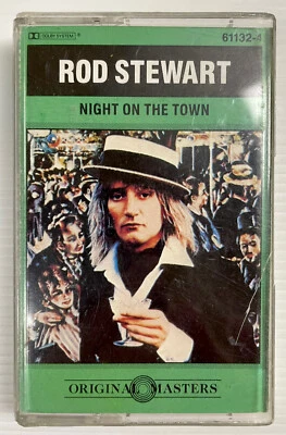 Rod Stewart A Night On The Town Music Cassette Tape 61132-4 WB 1976 - Image 1 of 4