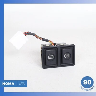 1996 Jaguar XJS Series 3 Rear Fog Light Defroster Switch DAC11171 OEM - Image 1 of 4