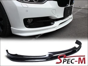 Alerón labial delantero de carbono estilo 3D sin parachoques para BMW F30 320i 328i 335i - Imagen 1 de 2