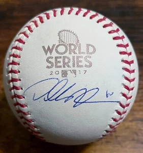 DALLAS KEUCHEL signed 2017 World Series Baseball Auto Autographed Astros JSA COA - Picture 1 of 2