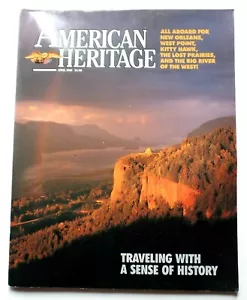 Vintage AMERICAN HERITAGE 4-1988 Paperback / Traveling With A Sense of History - Picture 1 of 5