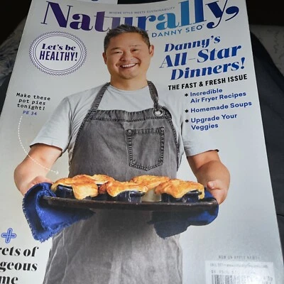 Naturally, Danny Seo magazine  Fall 2021, Healthy Cooking,All-Star Dinners T-516 - Image 1 of 3