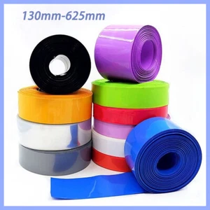PVC Heat Shrink Tubing Wrap RC Battery Pack LiPO NiMH NiCd Sizes&Lens 130-625mm - Picture 1 of 8