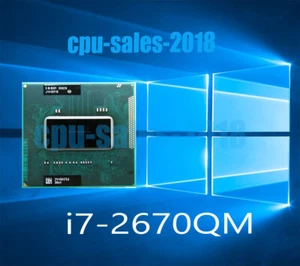 Intel Core i7-2820QM 2.3-3.4GHz 4Cores 8M SR012 G2 Notebook CPU Processor - Picture 1 of 1