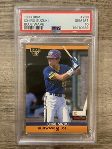 1993 BBM Ichiro Suzuki Rookie Card #239 PSA 10 - Picture 1 of 2