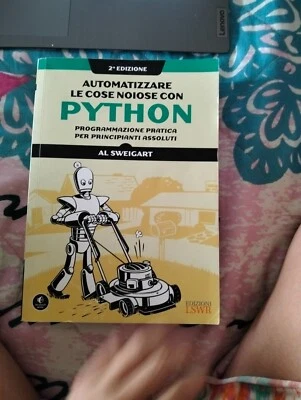 libro, programmazione, python, automatizzazione di cose noiose, 634 pagine - Immagine 1 di 4