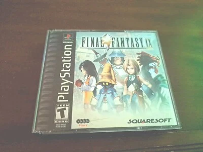 Final Fantasy IX (Sony PlayStation 1) Black Label  - Image 1 of 4
