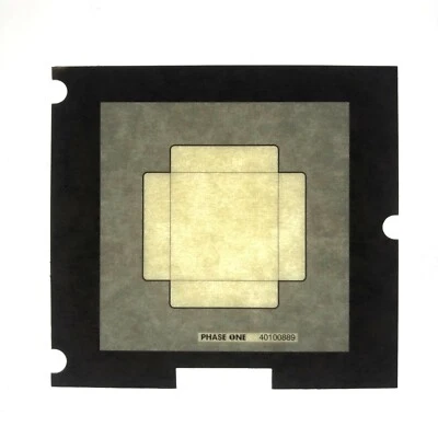 Mamiya RZ67 viewfinder mask for Phase One Lightphase, Leaf Valeo digital backs - Image 1 of 2