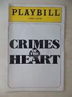February 1984 - Forrest Theatre Playbill - Crimes Of The Heart - Kathy Danzer