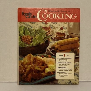 Family Circle Illustrated Library Of Cooking - Vol 1 1972 Hardcover Vintage - Picture 1 of 7