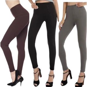 3 New Mix Leggings Soft Super Comfort Sports Yoga Workout Stretch Pants Medium - Picture 1 of 6