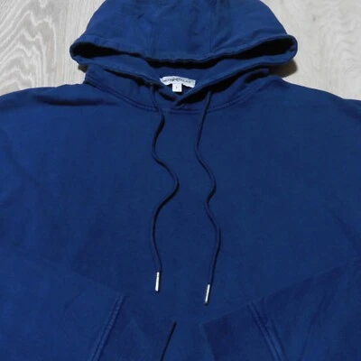 PETER MILLAR Mens L LARGE HOODIE LAVA WASH NAVY BLUE PULLOVER SWEATSHIRT - Image 1 of 4