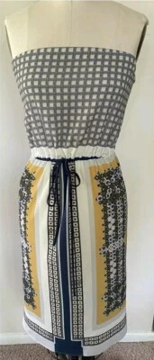 Mini Vestido Clover Canyon Sin Tirantes Para Mujer Talla S Ligero Verano Ropa Resort Foto 1 de 4