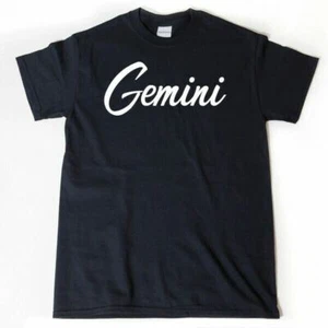 Gemini T-shirt Astrology Shirt Zodiac Tee Shirt Birthday Horoscope Gift - Picture 1 of 1