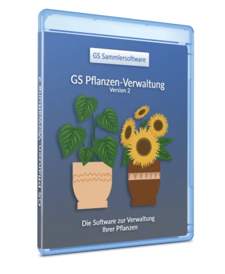 GS Pflanzen-Verwaltung 2 - Software zur Verwaltung Ihrer Pflanzen - Bild 1 von 4
