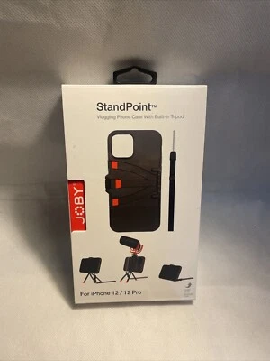 Joby StandPoint Apple iPhone 12 /12 Pro/12 Pro Max Vlogging Phone Case / Tripod - Image 1 of 4