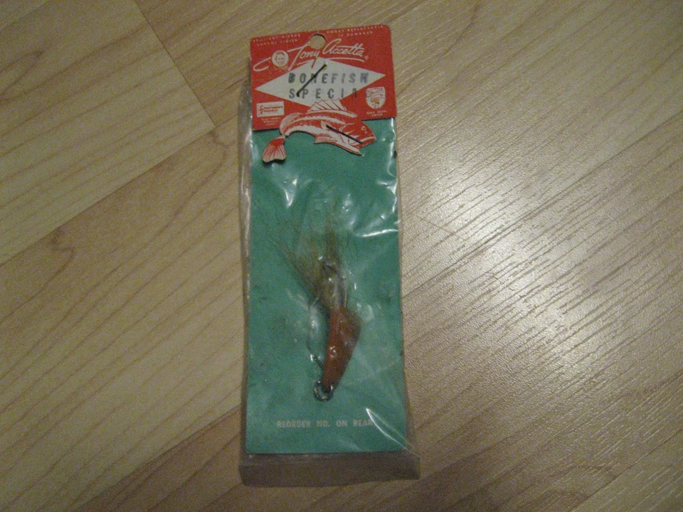 Tony Accetta Lure - Vintage Bonefish Special NOS Fisherman Fishing Fish Lure USA - Image 1 of 1
