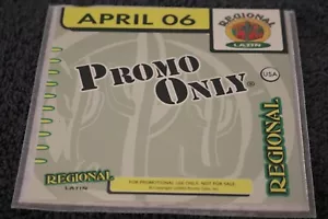 Promo Only Regional Latin April 2006 MINT USA CD - Picture 1 of 2