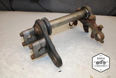 1979 Suzuki OR50 FRONT FORKS CLAMP TRIPLE TREE STEM J15-1940.WF - Image 1 of 4