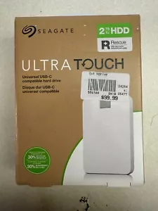 Brand New Seagate 2tb Ultra Touch Universal USB-C Compatible Hard Drive - Picture 1 of 2